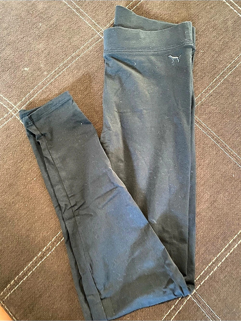 PINK Leggings Black Size Small